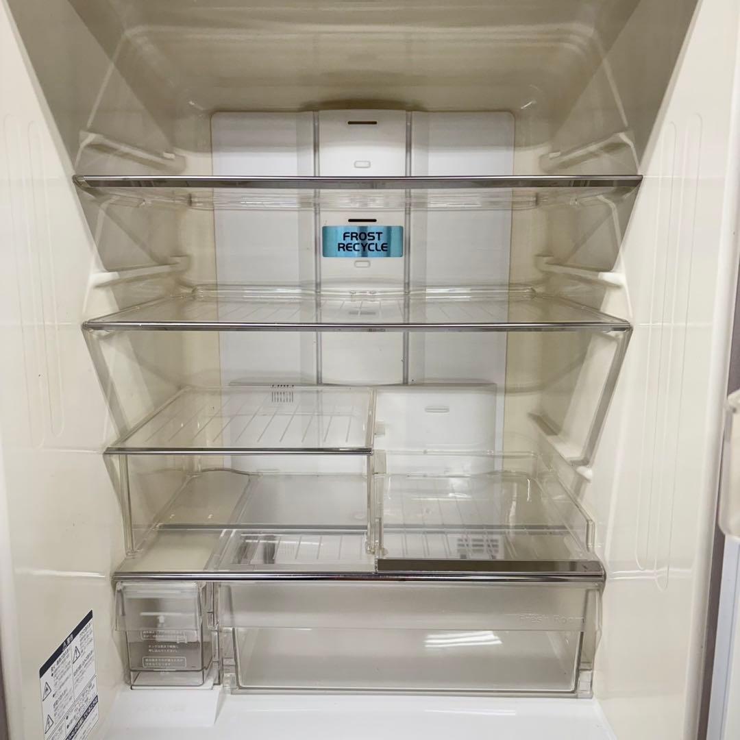 546 日立　格安　大型冷蔵庫　401L 自動製氷付き　右開き　家庭用
