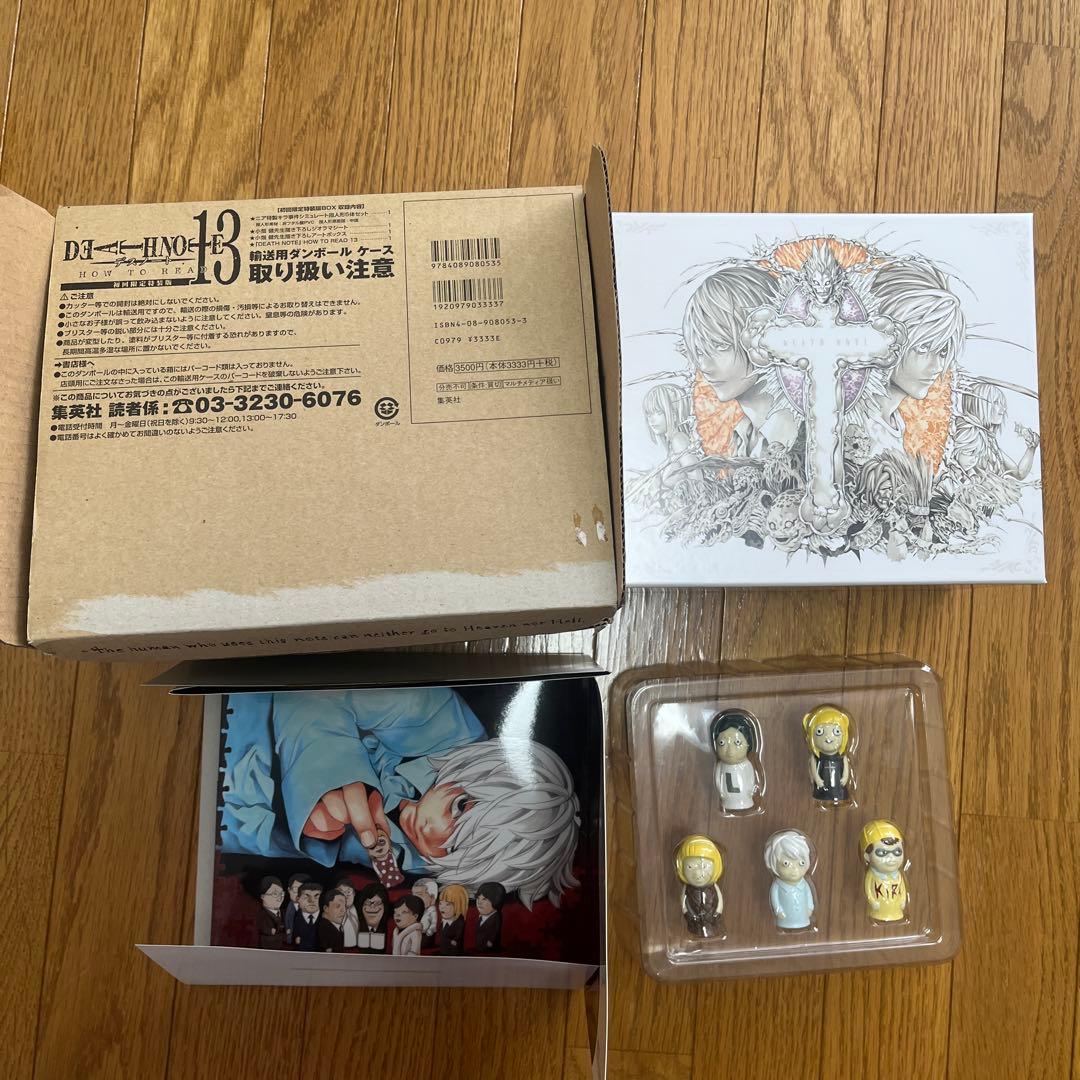 デスノート　death note 全巻セット　収納ボックス　指人形付