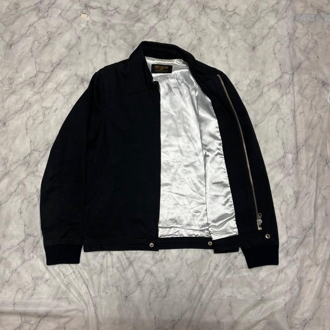 RUDE GALLERY ドリズラージャケット ワークジャケット 刺繍 ダック地