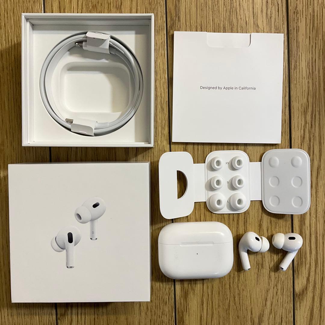 AirPods Pro 第2世代 Lightning (付属品未使用、外箱つき)