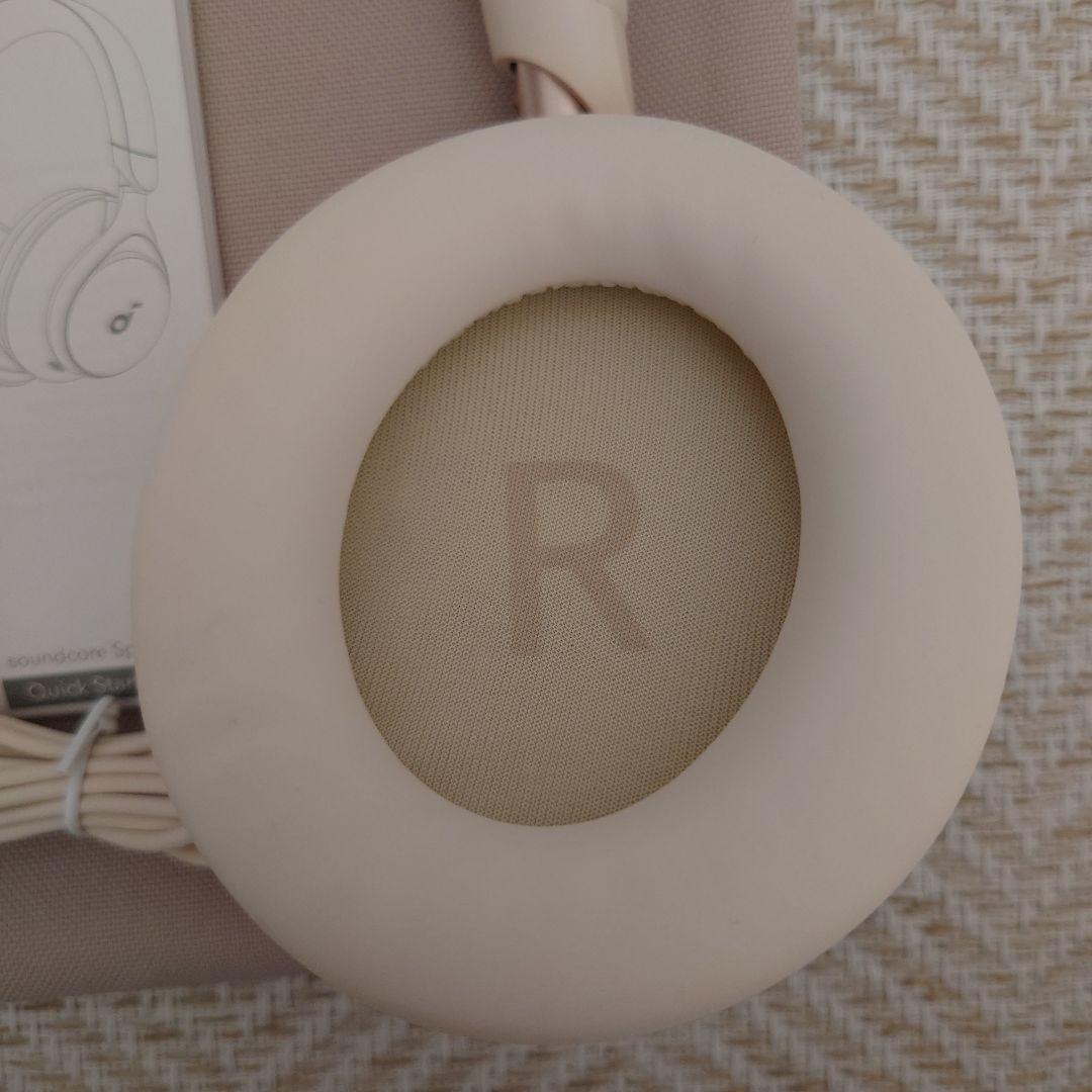 アンカー　Bluetooth　ヘッドホン　ワイヤレス　ホワイト　a3035