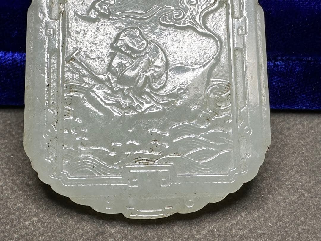 中国美術　ループタイ　和田玉　古砡　白砡　根付　天然素材　アンティーク　置物骨董