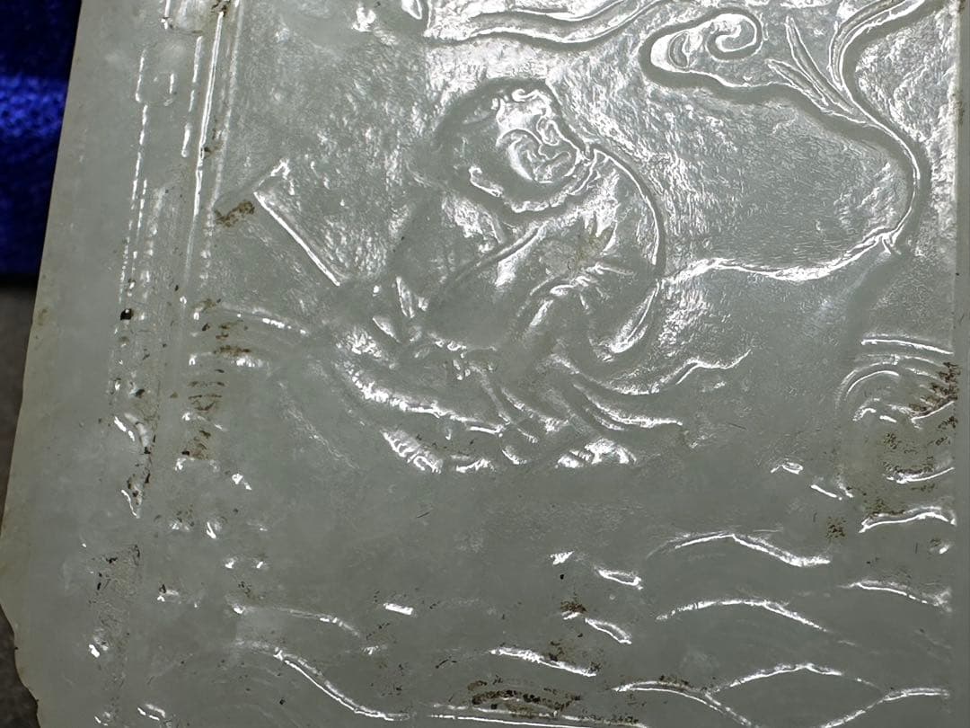 中国美術　ループタイ　和田玉　古砡　白砡　根付　天然素材　アンティーク　置物骨董