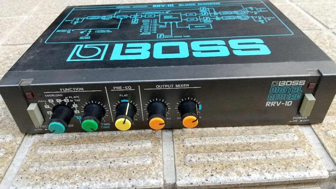 BOSS デジタルリバーブ RRV-10 動作品・本体のみ