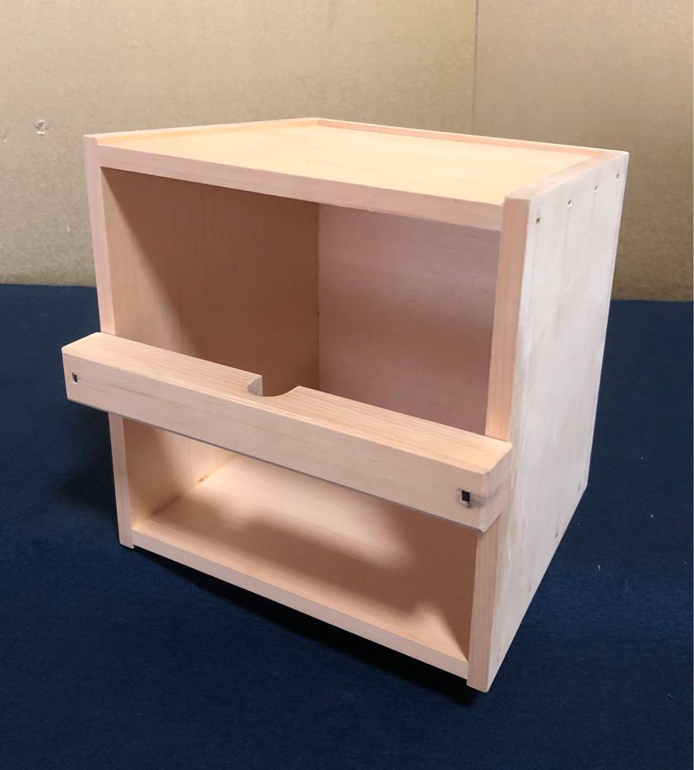 《R》茶道具 釣瓶水指 指物師 波多野匠斎 共箱 251222か2