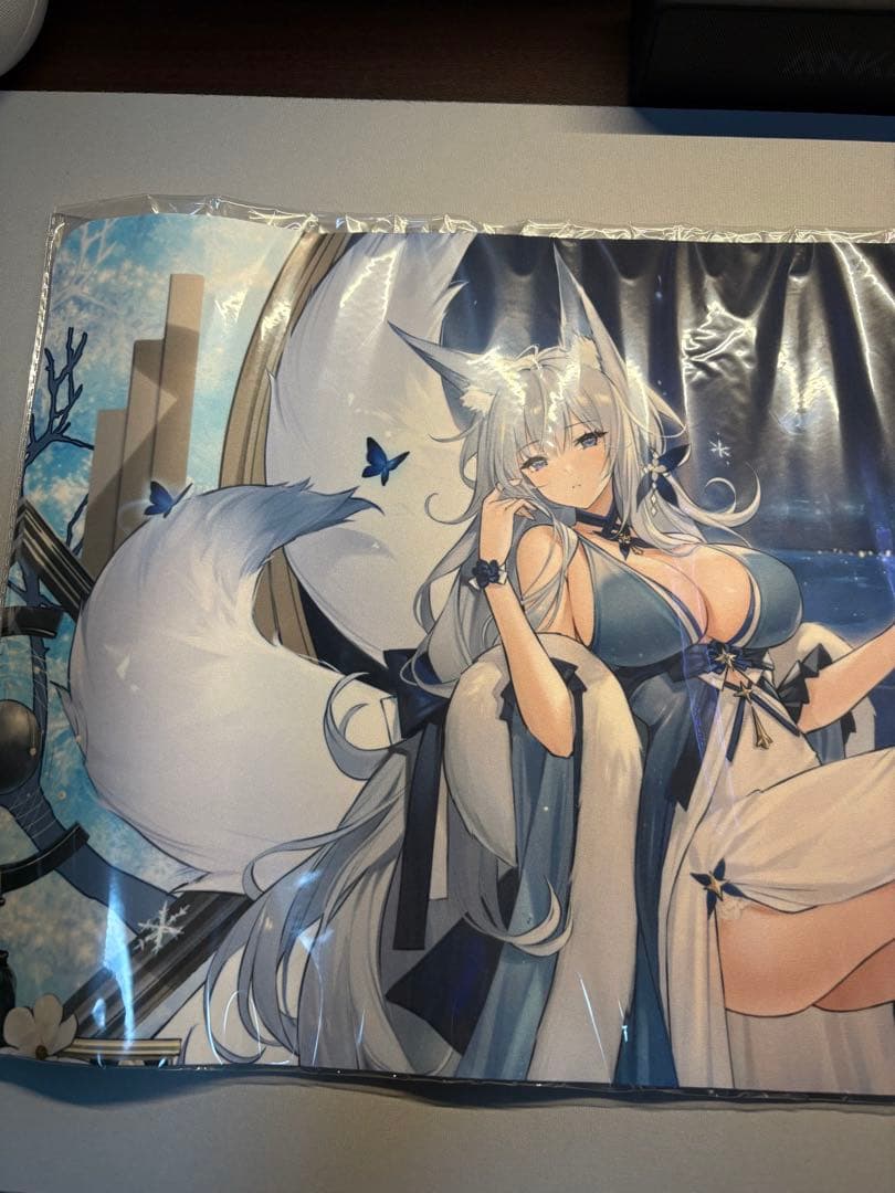 トレカアイテムくじ　アズールレーン　信濃　ラバープレイマットスリム