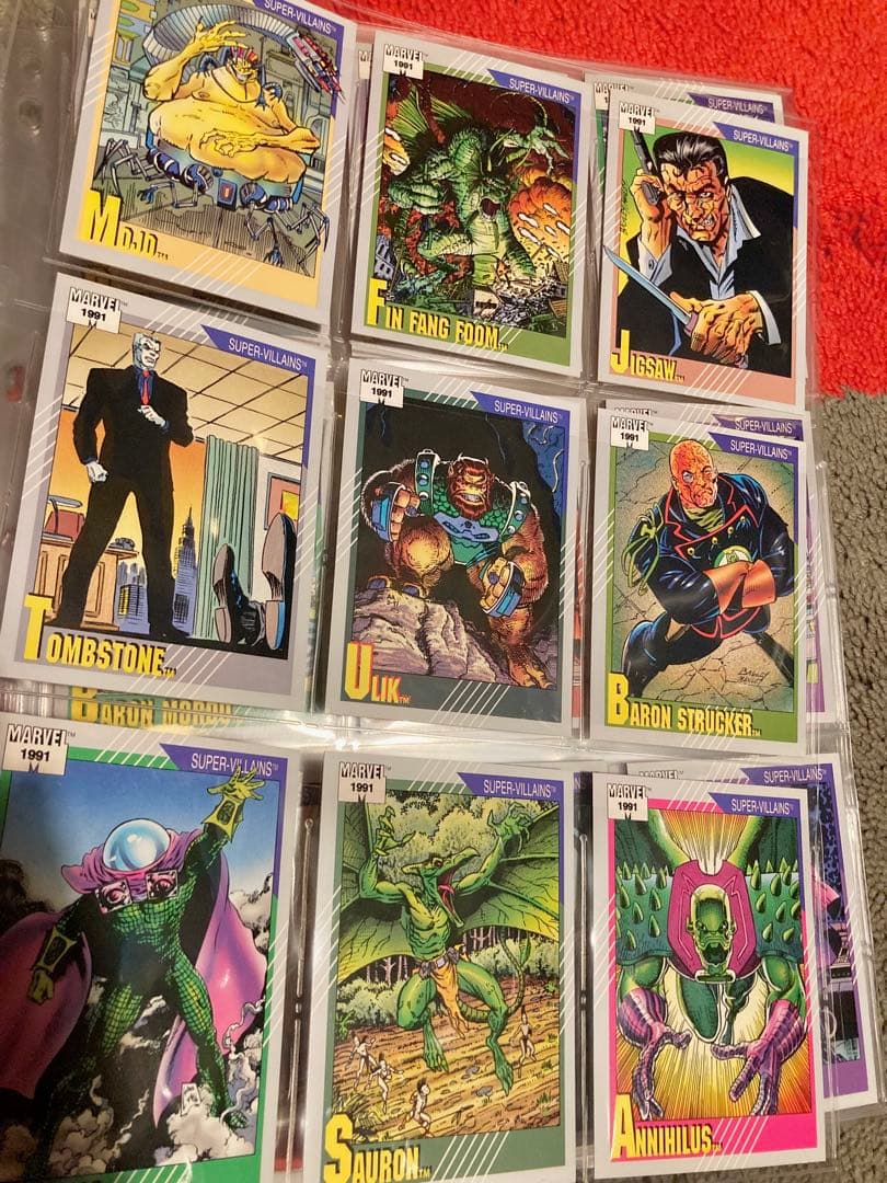1991 マーベル・ユニバース シリーズ2 レギュラーカード全162種