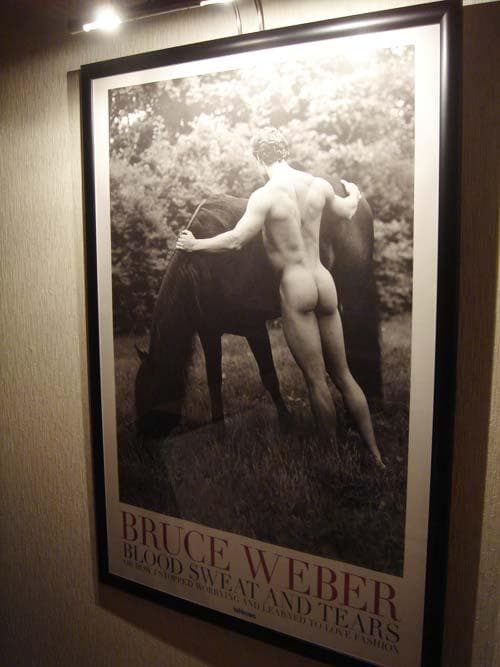 Nr 1 Man With Horse ブルース ウェーバー ポスター