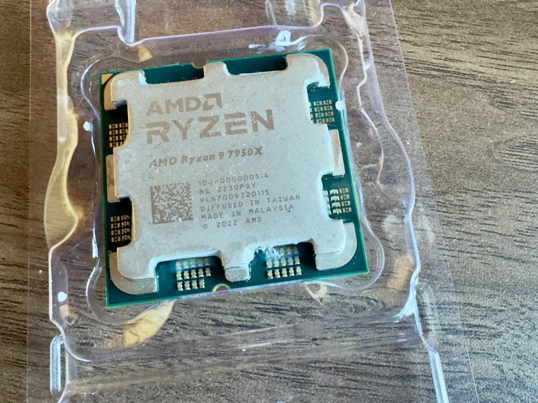 CPU AMD Ryzen 9 7950X