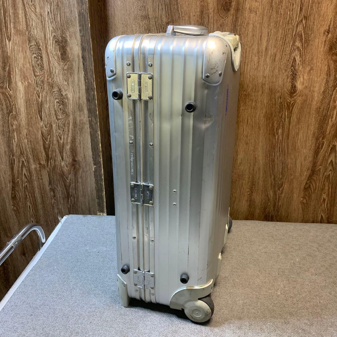J816 RIMOWA TOPAS スーツケース 廃盤 2輪 青ロゴ リモワ