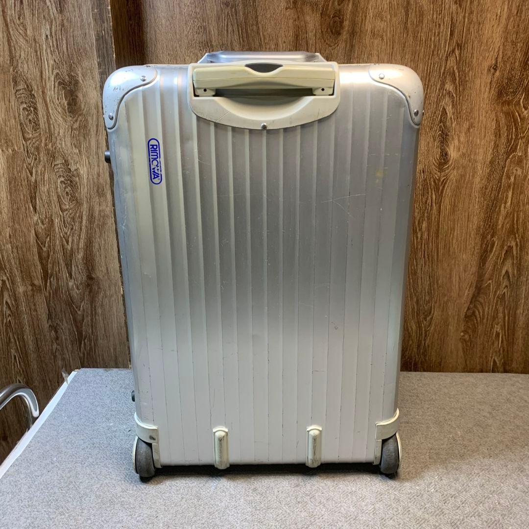 J816 RIMOWA TOPAS スーツケース 廃盤 2輪 青ロゴ リモワ