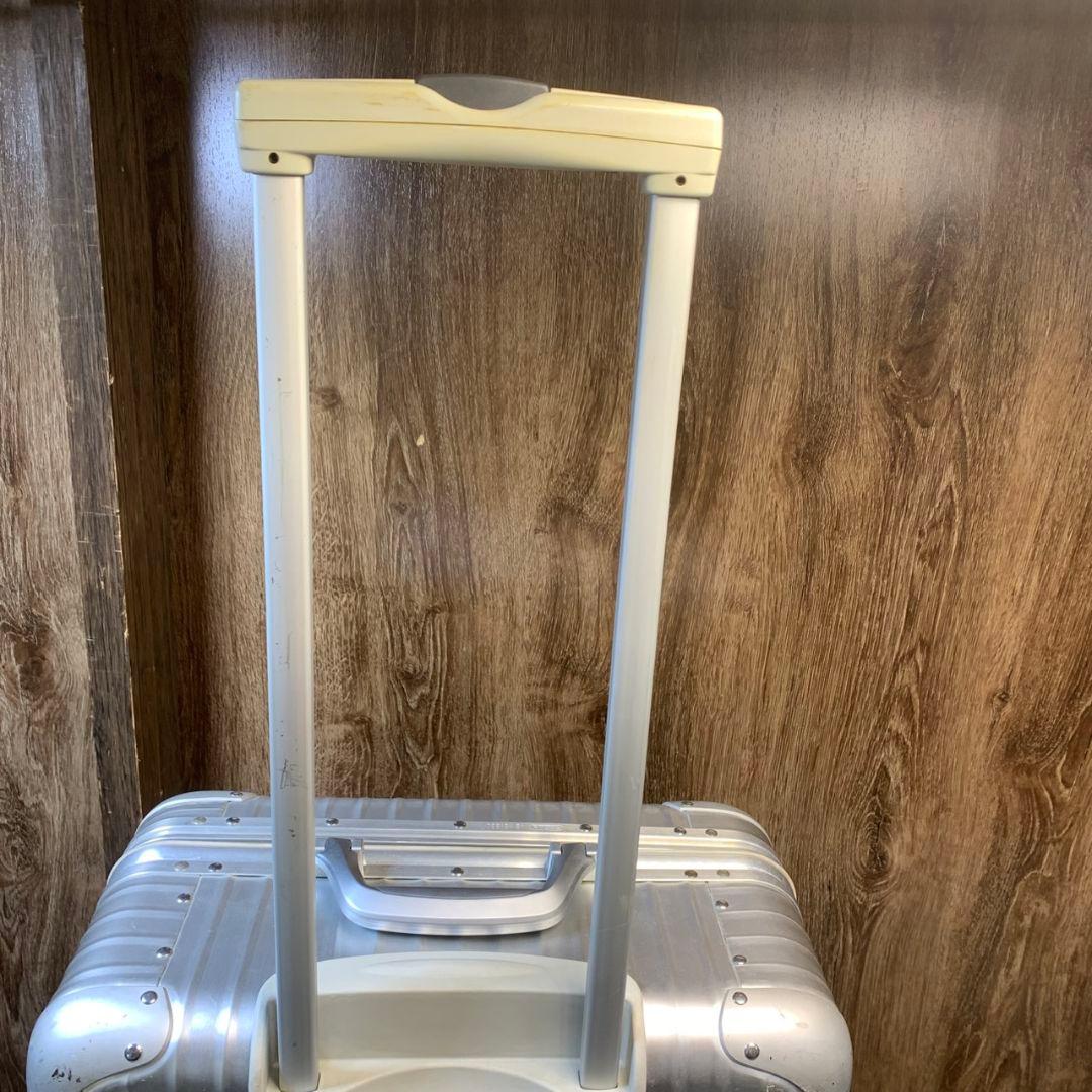 J816 RIMOWA TOPAS スーツケース 廃盤 2輪 青ロゴ リモワ