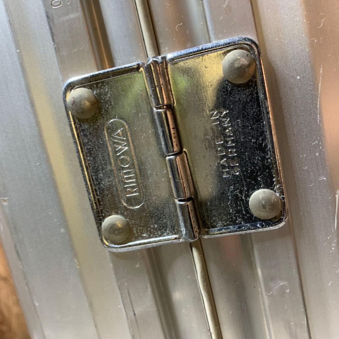 J816 RIMOWA TOPAS スーツケース 廃盤 2輪 青ロゴ リモワ
