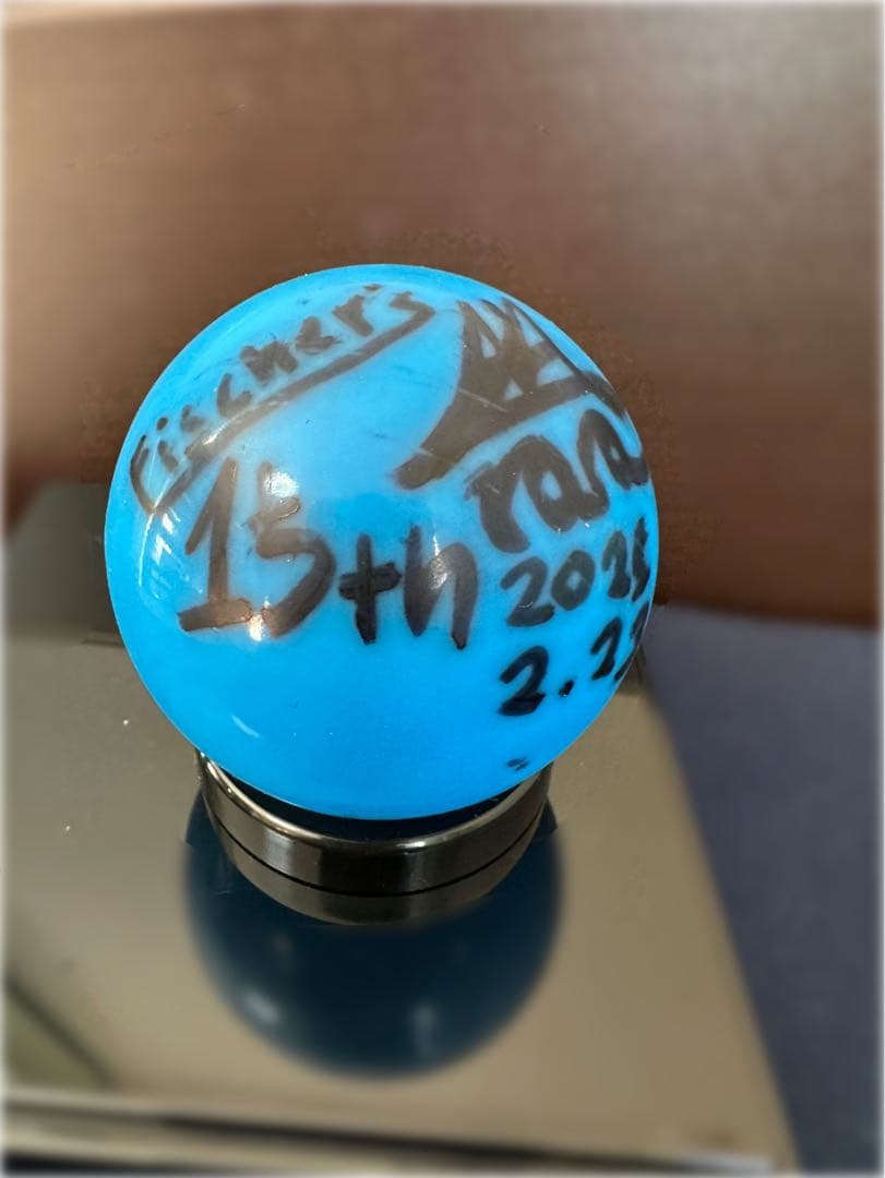 フィッシャーズ15周年記念イベント マサイのサインボール