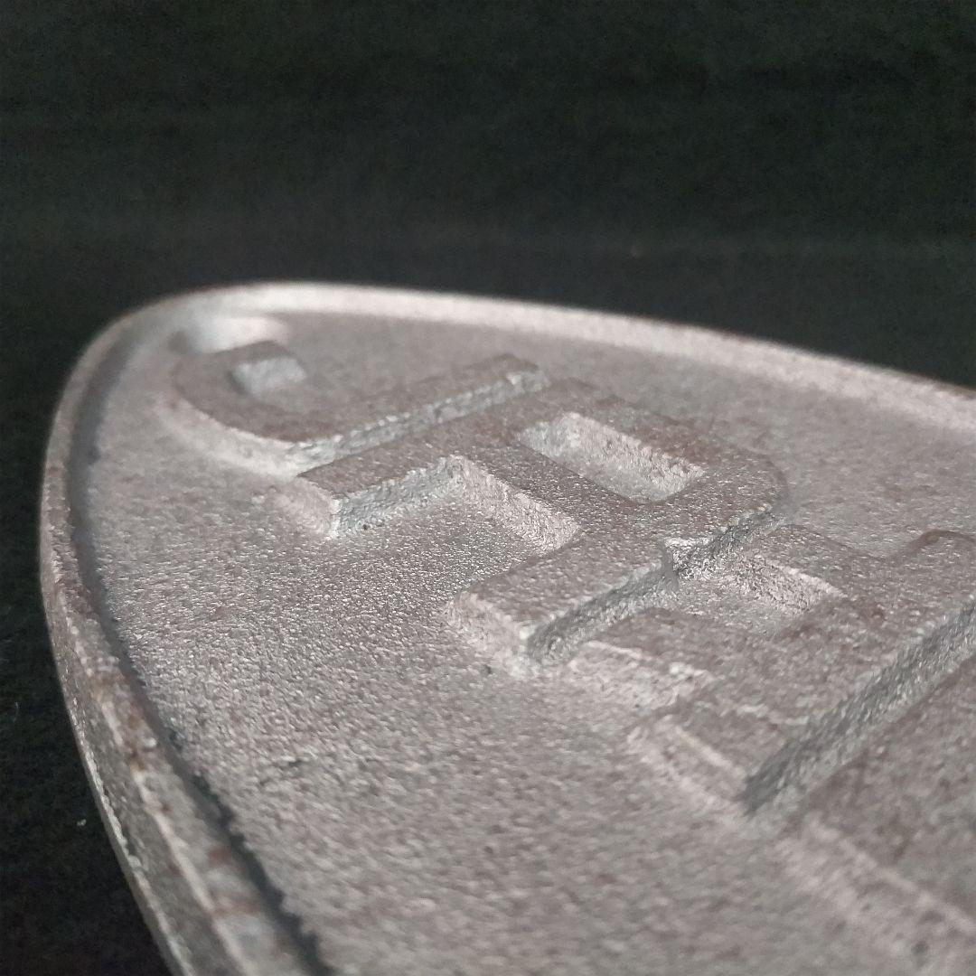 JR北海道 金属製プレート 楕円形