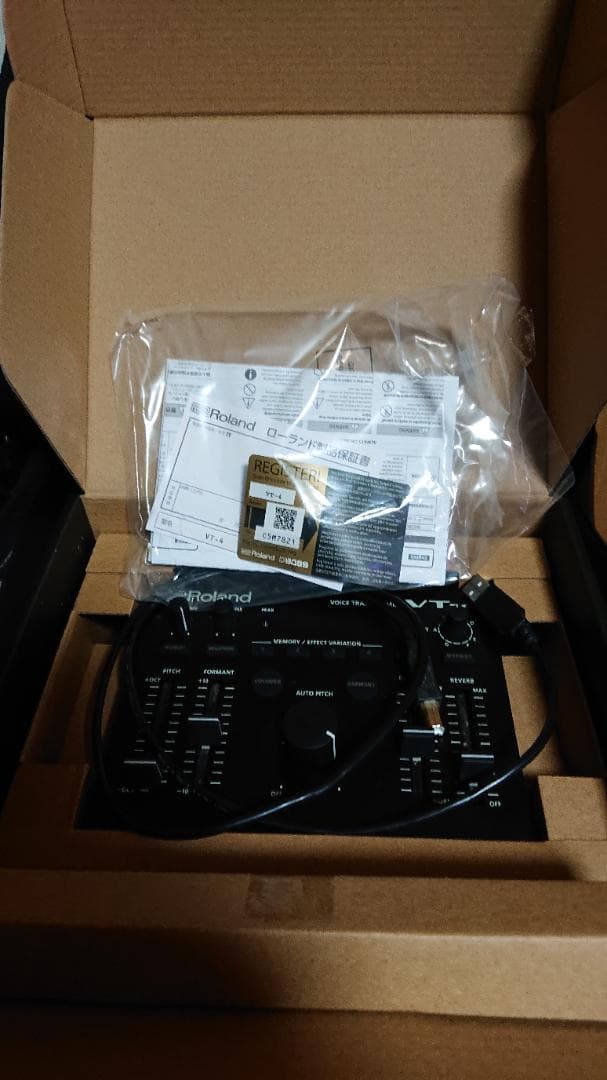M*X様 Roland VoiceTransformer VT-4 & SHUR