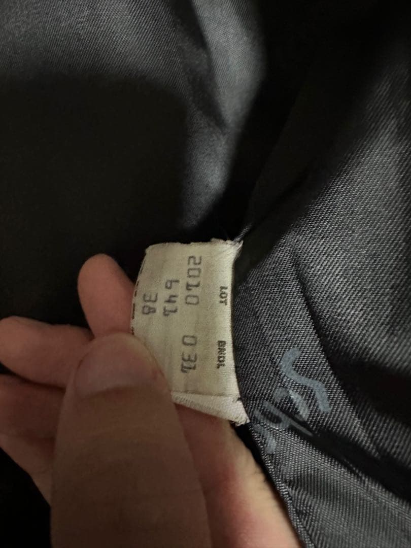 Schott シングルライダース641　カーフレザー 38