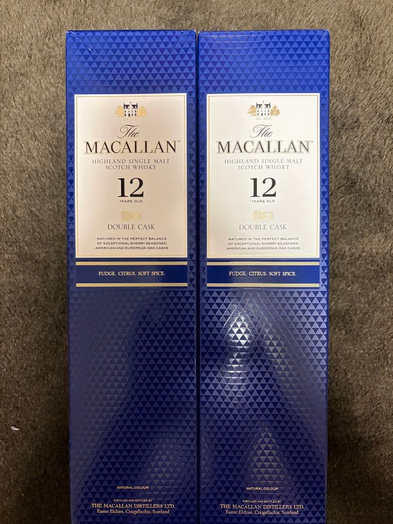 ザ・マッカラン ダブルカスク12年 2本セット