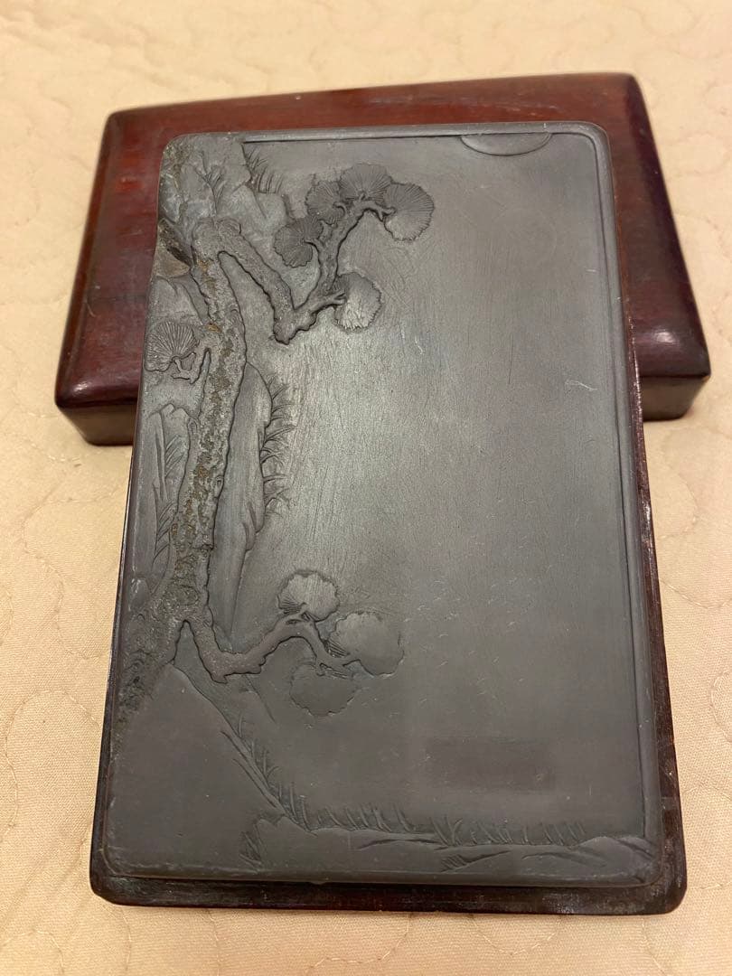 【値下げ】硯⑩端渓硯（老抗水巖）