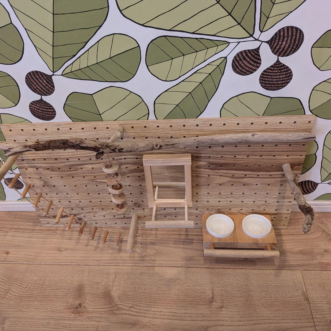 年末セール価格【即納】現物１点　壁掛　バードジム　✨　パンチングボード