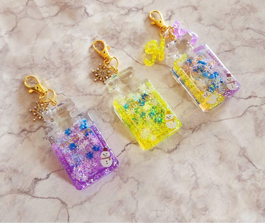 凛　香水瓶キーホルダー