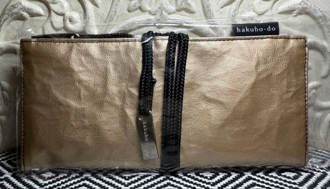 【新品・未使用】白鳳堂 メイクブラシ4本 ポーチセット