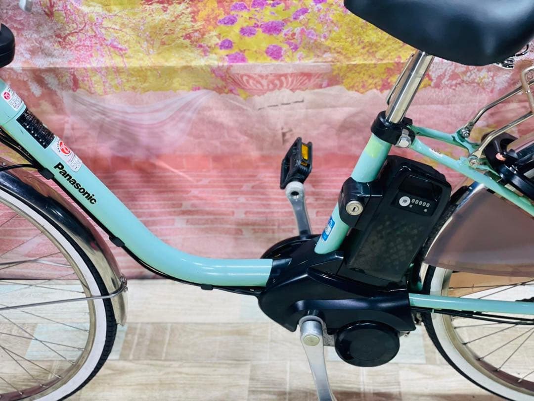 K2901 電動自転車パナソニック ママチャリ 24インチ 8Ah 送料無料