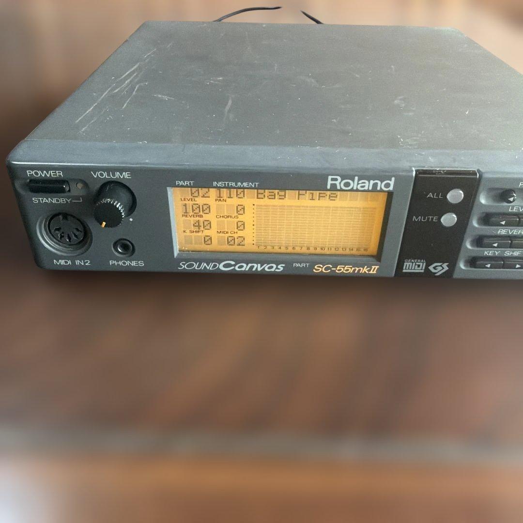 動作品 Roland SC-55mk2