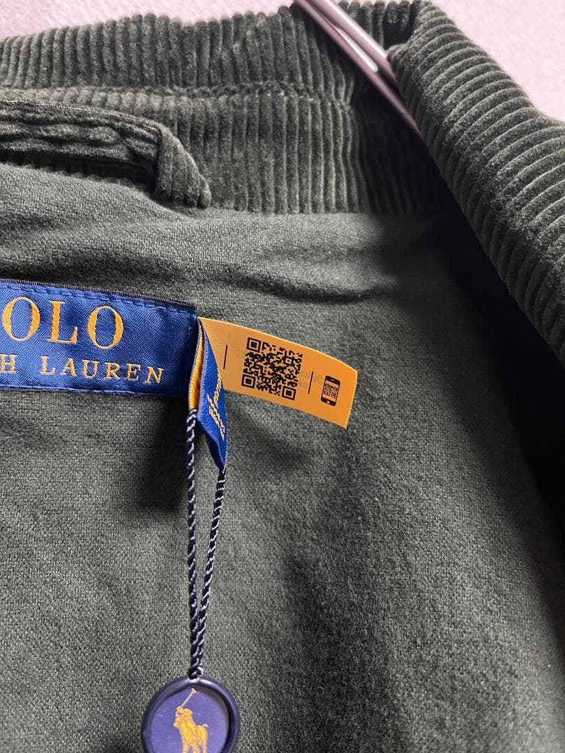 定価41800円 新品 ポロラルフローレン コーデュロイ コーチ ジャケット