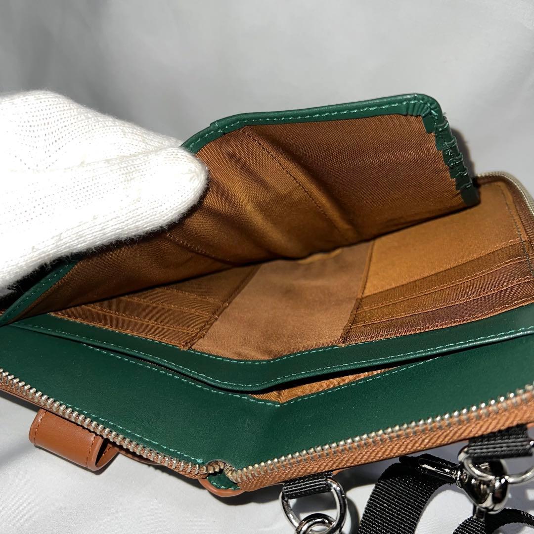 【未使用】 CAPTAIN STAG キャプテンスタッグ 財布 スマホポーチ