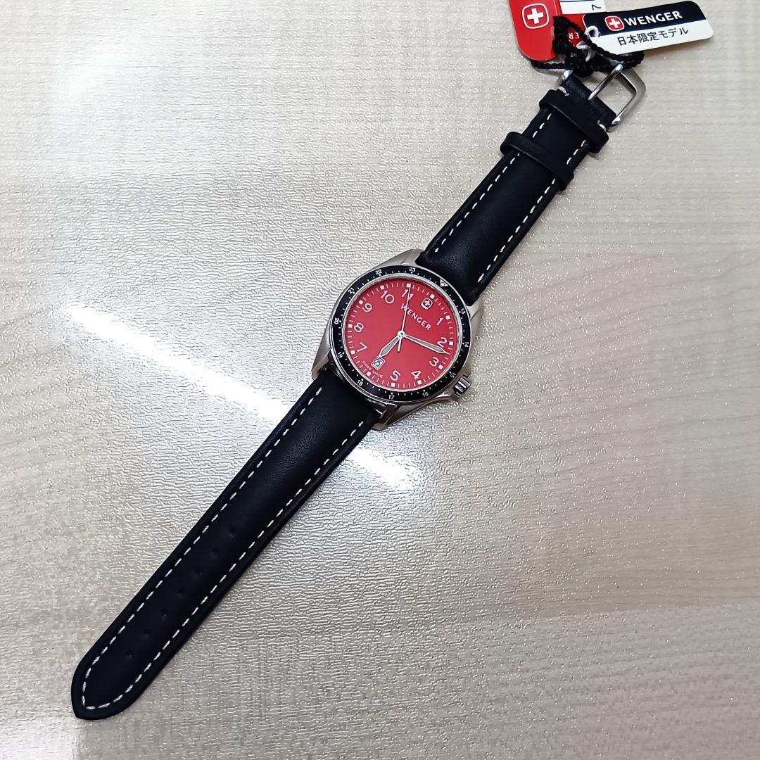 希少 限定品 未使用 ウェンガー Wenger 7212X クォーツ メンズ
