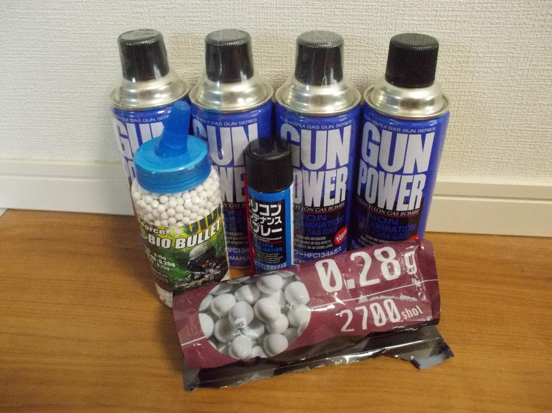 東京マルイ ガンパワー 400g HFC-132aガスとオマケ