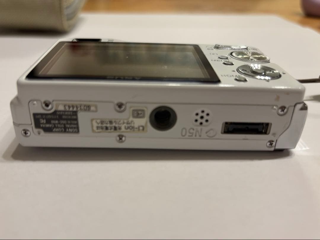 SONY Cyber-shot DSC-W80ホワイト