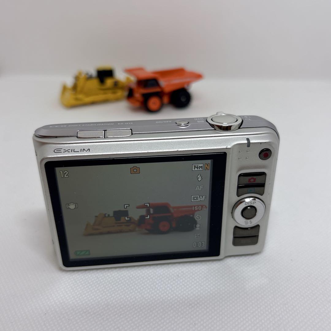 【箱付き】 CASIO EXILIM EX-H15 カシオ デジカメ シルバー