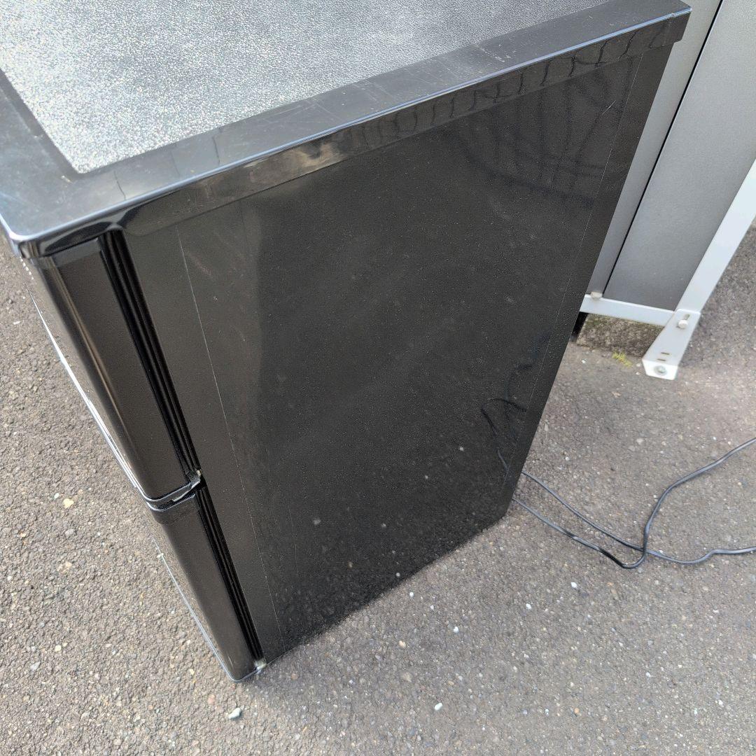 アイリスオーヤマ　2ドア　冷凍　冷蔵庫　NRSD-8A-B　81L　3