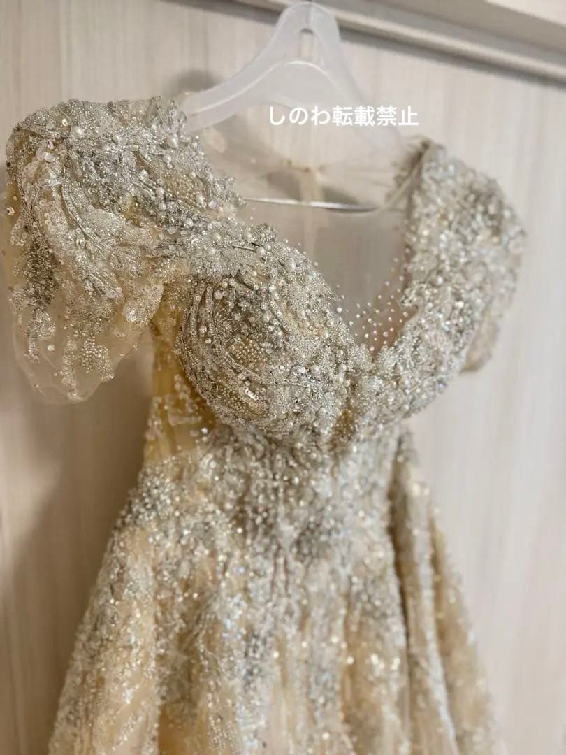 韓国ウェディングドレス　Monica Blanche