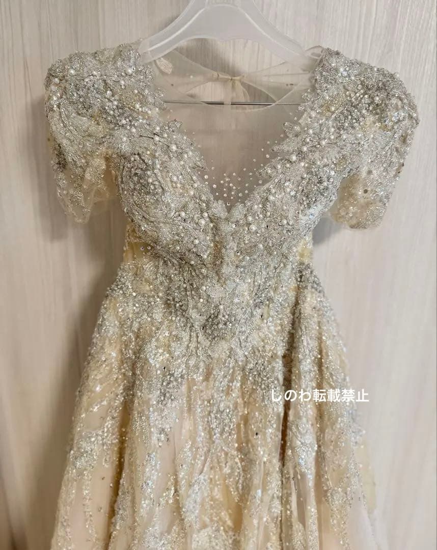 韓国ウェディングドレス　Monica Blanche