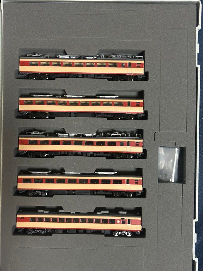 未使用品　国鉄 485系特急電車(ひたち)基本セット・増結セット
