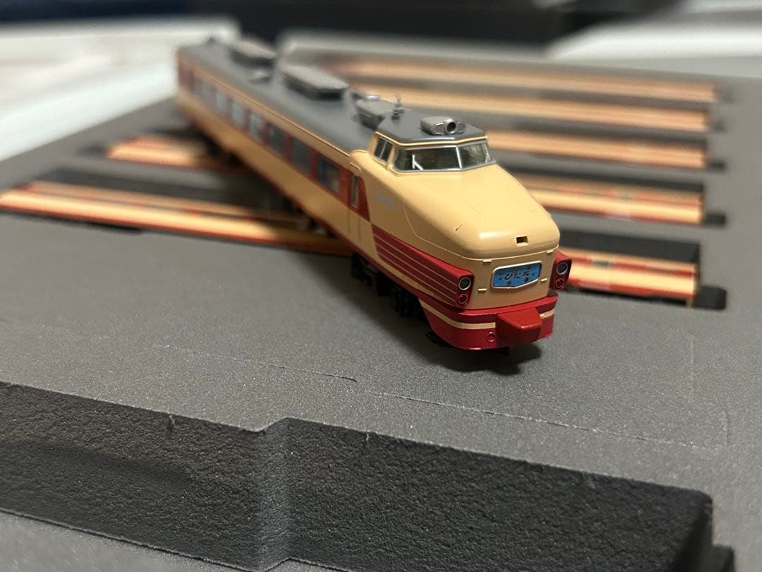 未使用品　国鉄 485系特急電車(ひたち)基本セット・増結セット