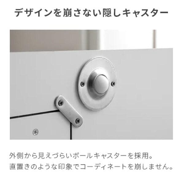 モダンデコ テレビスタンド qhx01-lbr ライトブラウン キャスター付き