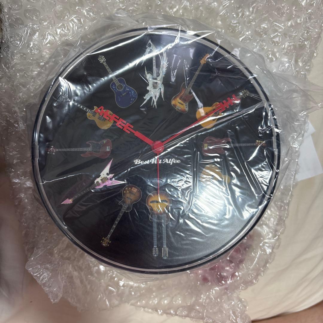 The Alfee Best Hit Clock 置き時計　未使用品#アルフィー