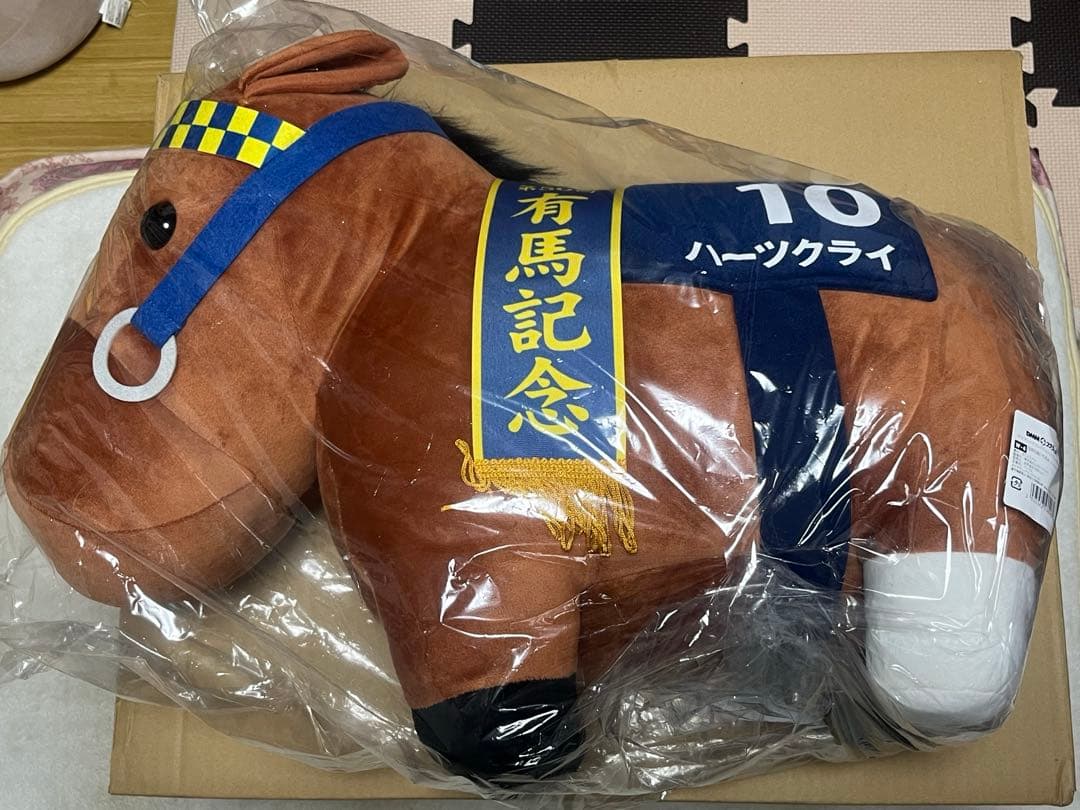 DMMスクラッチ　サラブレッドコレクション　A賞　ハーツクライ超BIGぬいぐるみ
