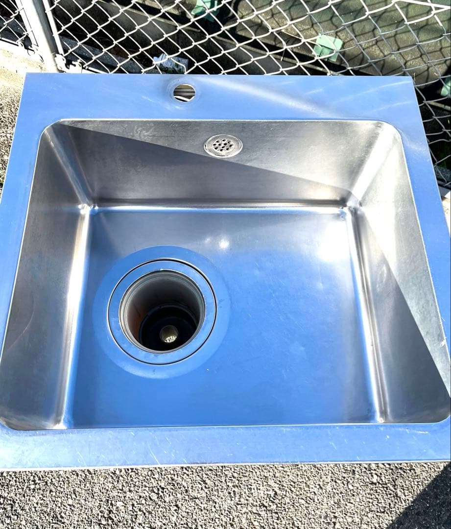 ステンレス1槽シンク 流し台　600×550×800