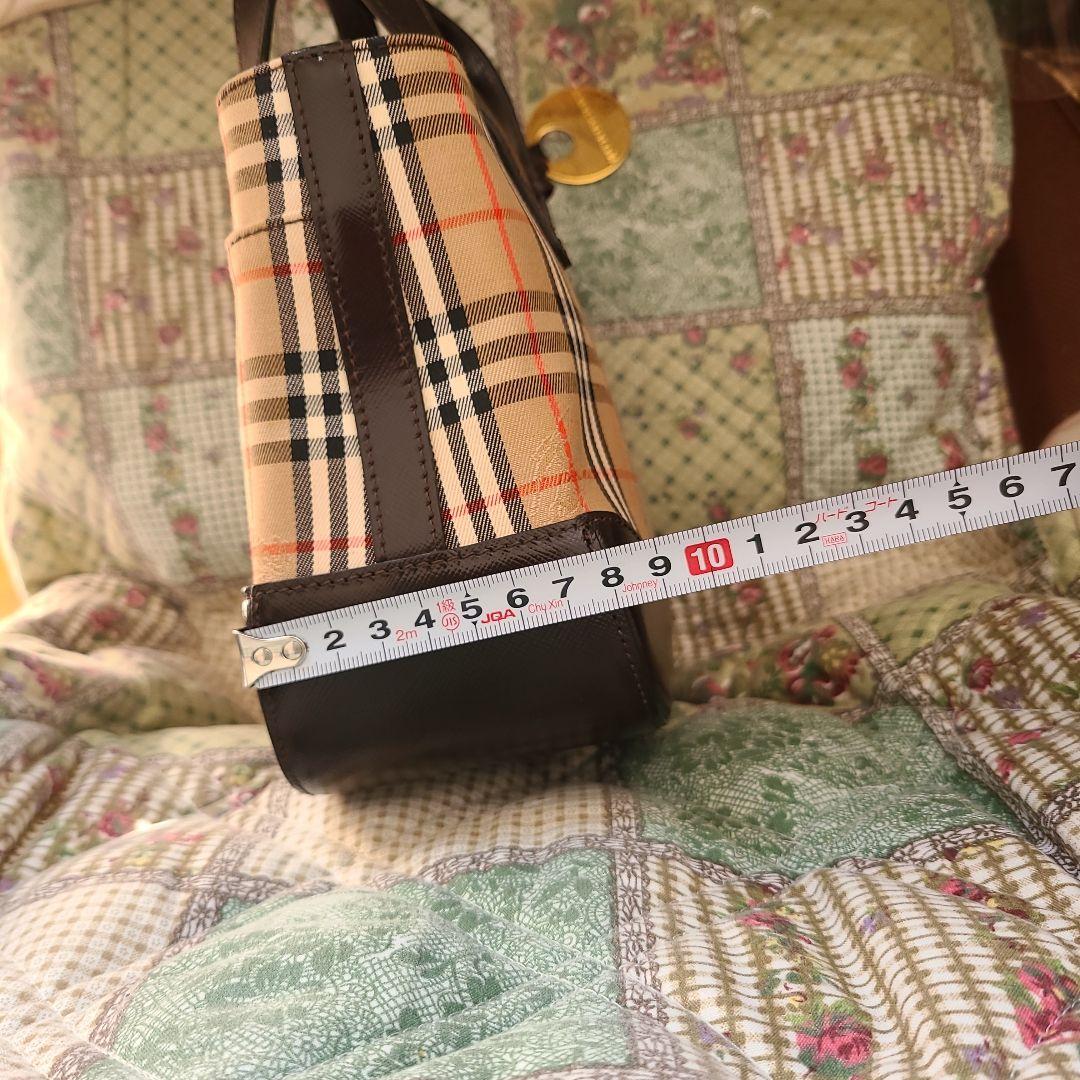 Mt yn＊  Burberryノバチェックミニバッグ