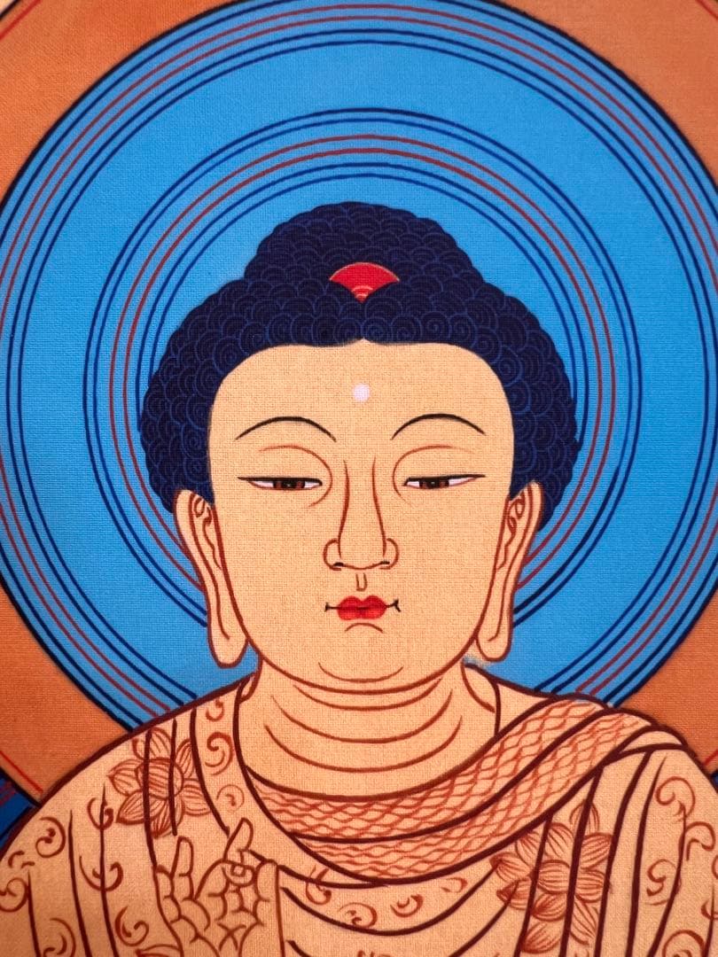 授戒本尊 仏画仏教美術 掛け軸 掛軸 茶掛 菩薩 日本画 骨董 書画