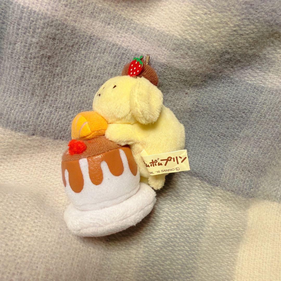 ポムポムプリン　マスコット　白いプリン