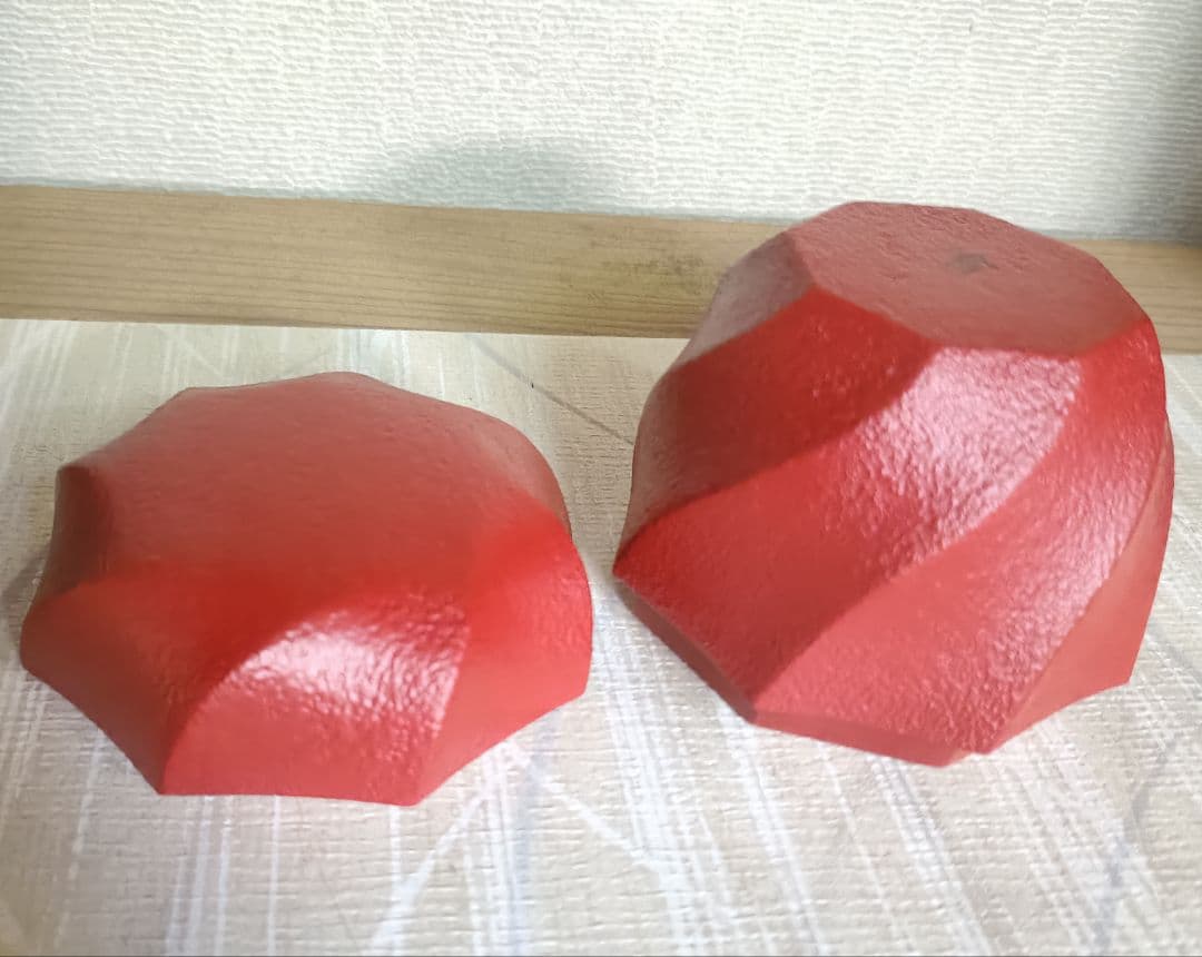 黒田辰秋系　乾漆作家作品 佐々木省庵作品　乾漆捻り朱棗