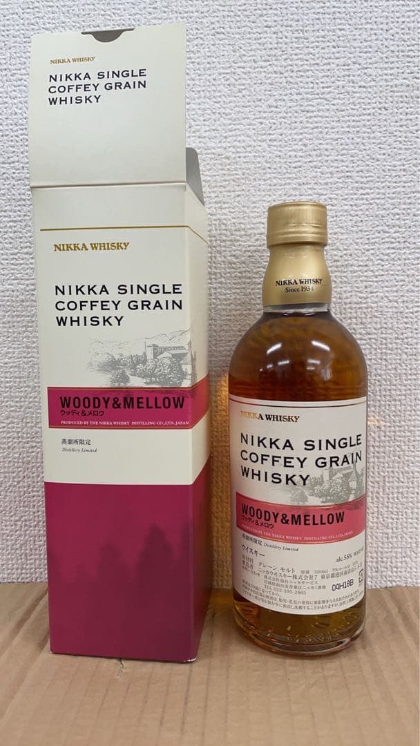 宮城峡蒸溜所限定コーヒーグレインウイスキー ウッディ＆メロウ 500ml