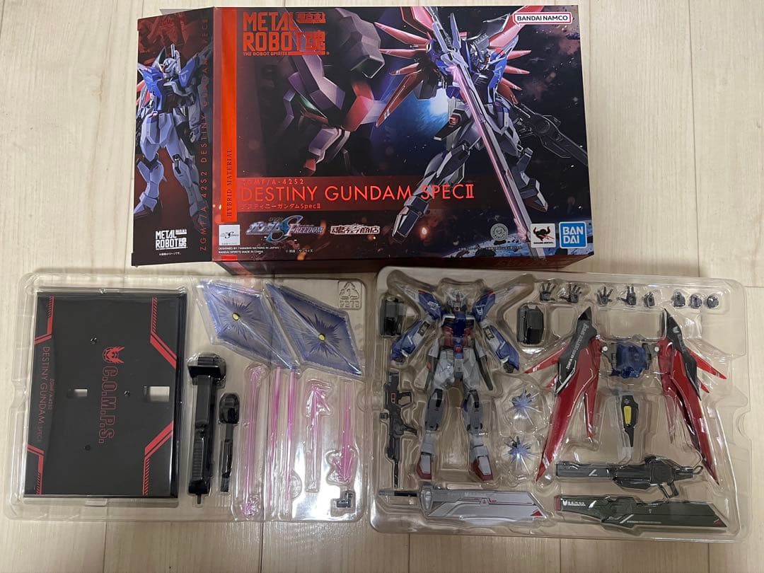 メタルロボット魂デスティニースペックⅡ ゼウスシルエット光の翼&エフェクトセット