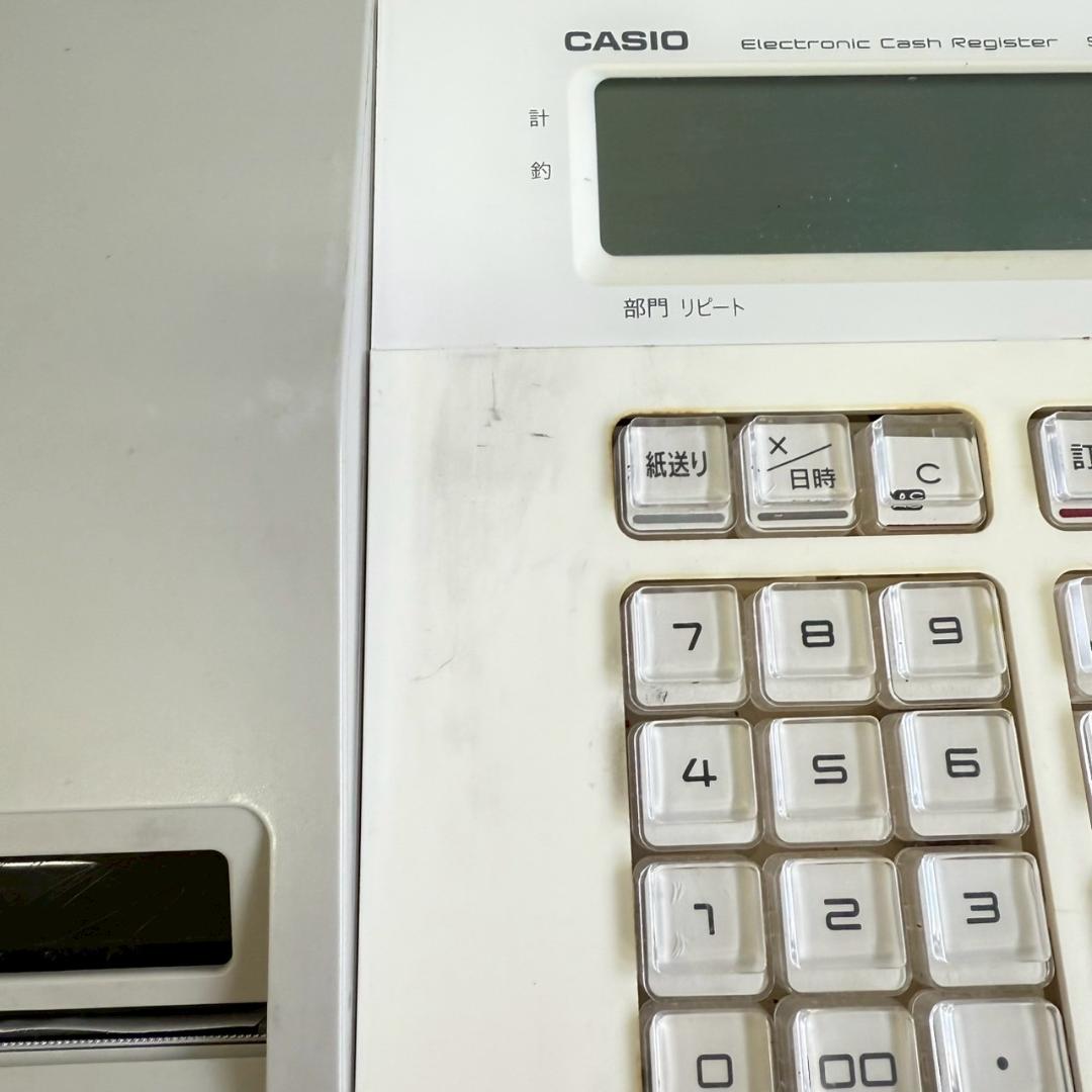 CASIO カシオ SE-G1/NL-100 電子レジスター ホワイト 店舗用品
